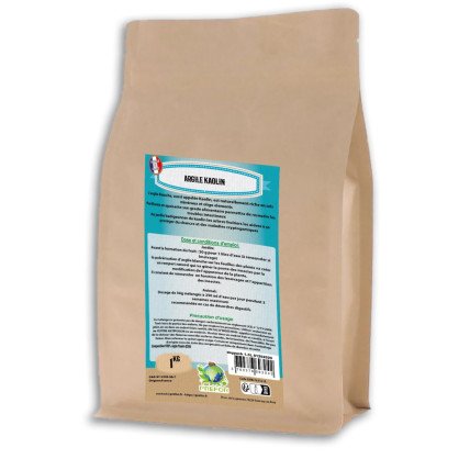 Argile KAOLIN Doypack 1.3L 1kg