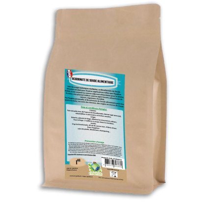 Bicarbonate de soude alimentaire Doypack 0.8L 1kg