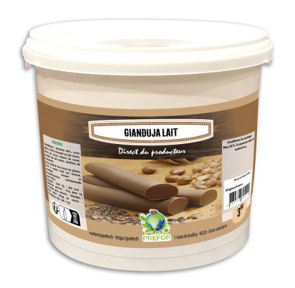 Gianduja lait seau 3kg