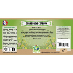 Corne broyée seau 20L 10kg
