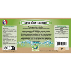 Super hydrorétenteur d'eau seau 10L 6kg