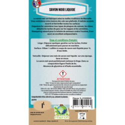 Savon noir liquide Flacon 1L