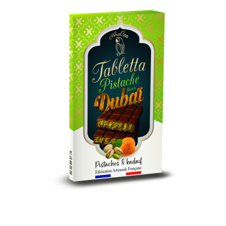 ARACAO Tabletta pistache facon dubai 140g