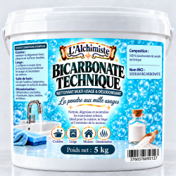 Bicarbonate de soude technique seau 5L 5kg