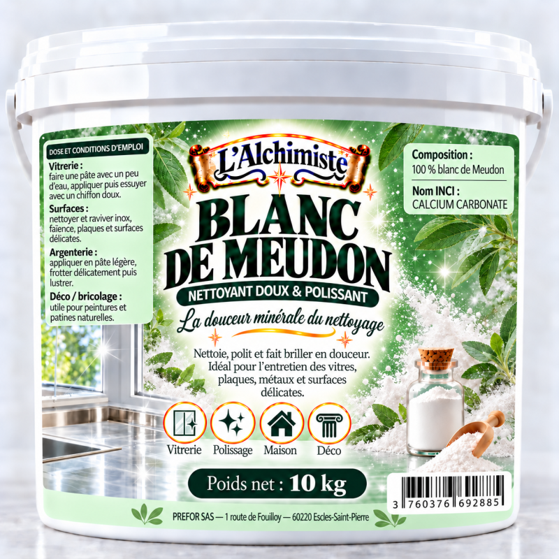 Blanc de meudon seau 20L 10kg