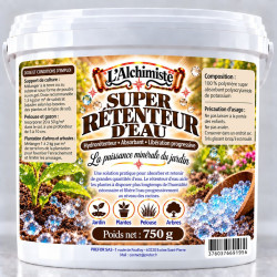 Super hydrorétenteur d'eau seau 1L 750g