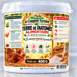Terre de diatomée alimentaire seau 1L 400g