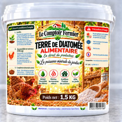 Terre de diatomée alimentaire seau 3L 1.5kg