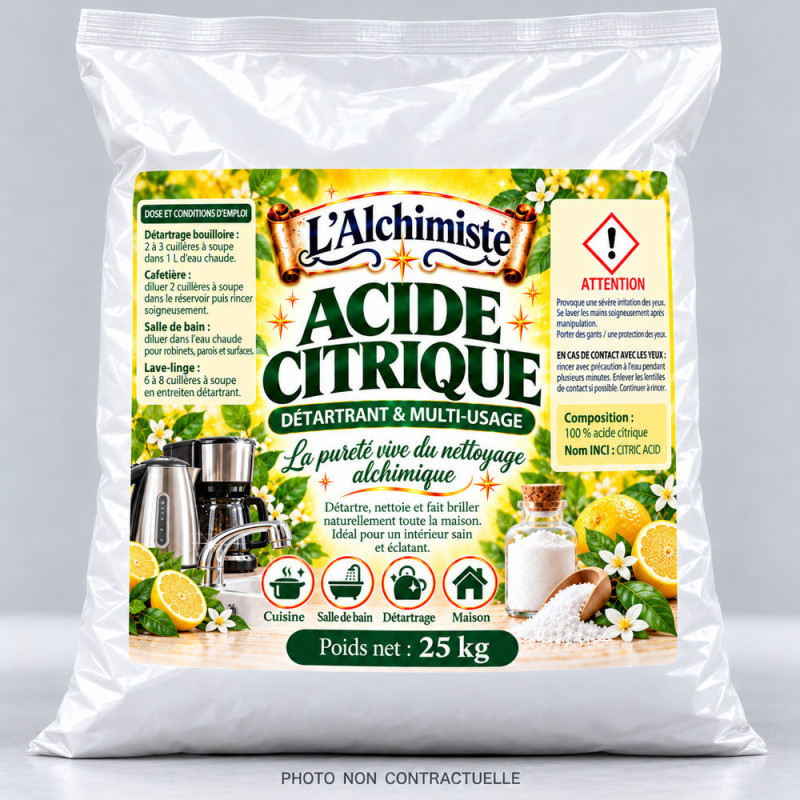 Acide citrique Sac 25kg