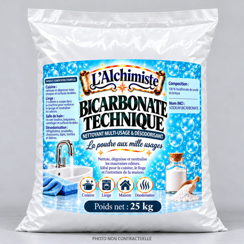 Bicarbonate de soude technique Sac 25kg