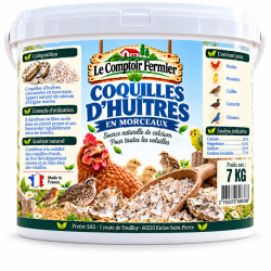 Coquilles d’huîtres en morceaux Conditionnement – 7 kg | Le Comptoir F