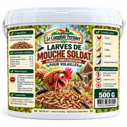 Comptoir Fermier Larve de mouche soldat 500g