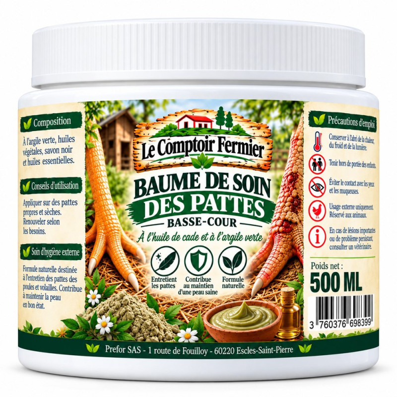 Comptoir Fermier Baume de soin Patte 500ml