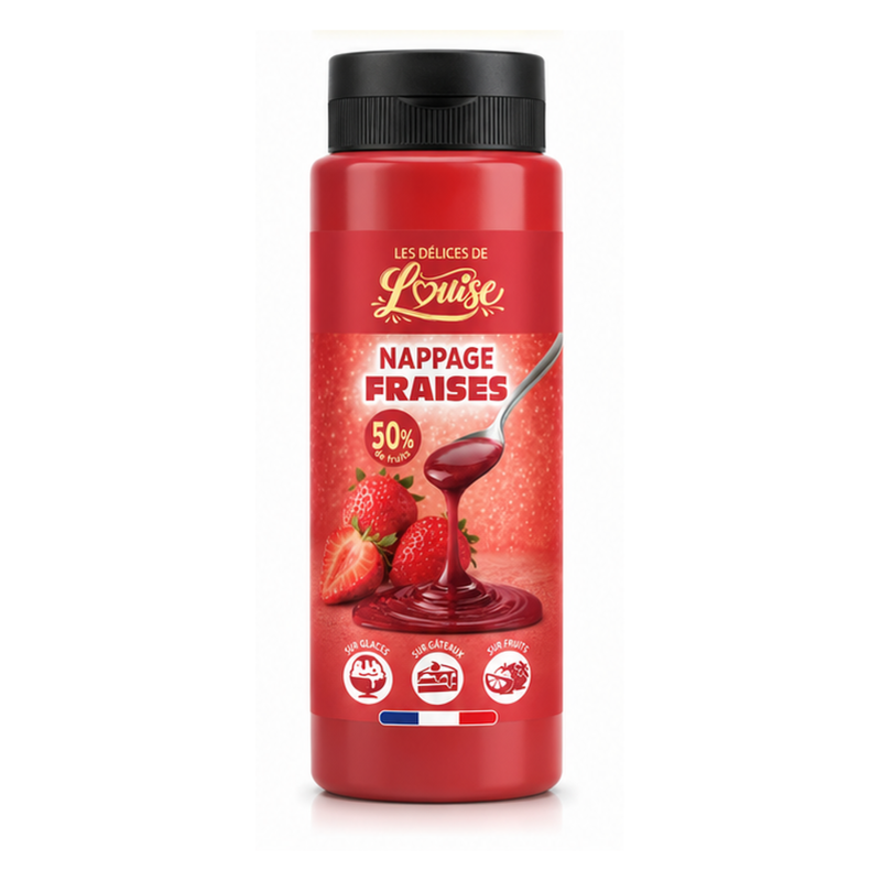 DELICES DE LOUISE Nappage Fraise 150ml