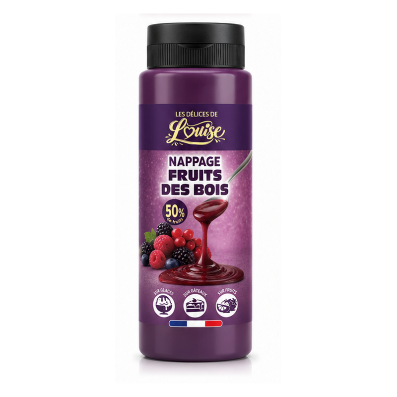 DELICES DE LOUISE Nappage Fruits des bois 150ml