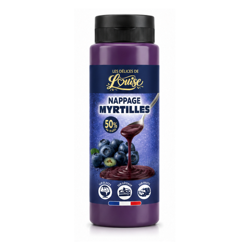 DELICES DE LOUISE Nappage Myrtille 150ml