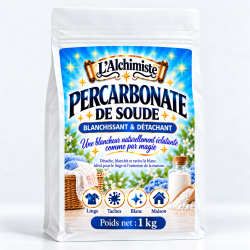 Percarbonate de soude 1kg en sachet | L’Alchimiste