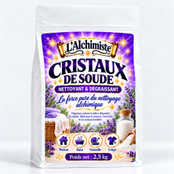 Cristaux de soude 2.5kg en sachet | L’Alchimiste